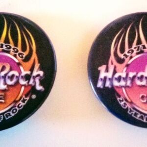 Hard Rock Cafe Anniversary Pins 25 Years Of Rock